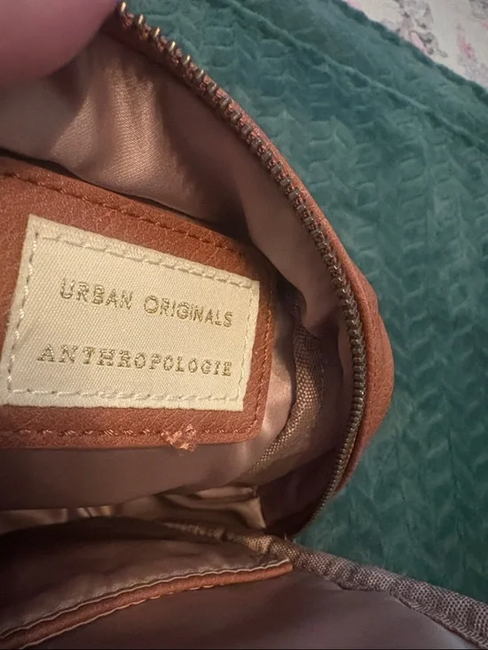 Urban Originals Anthropology Sling Bag Brown Detachable Strap - Picture 4 of 10